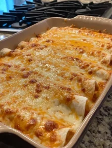 Nana’s Family-Favorite White Chicken Enchiladas