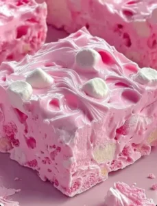Old-Fashioned Bubblegum Cloud Fudge – Sweet Treat