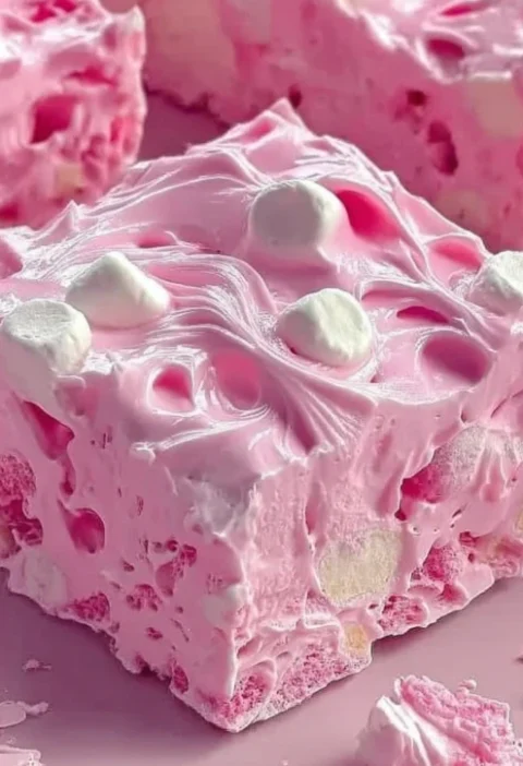 Oldfashioned Bubblegum Cloud Fudge Sweet Treat