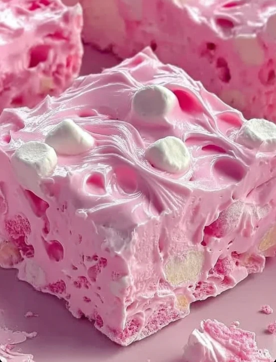 Oldfashioned Bubblegum Cloud Fudge Sweet Treat