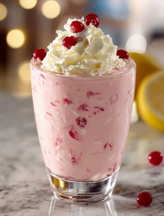 Oldfashioned Family Cranberry Frosty Whip
