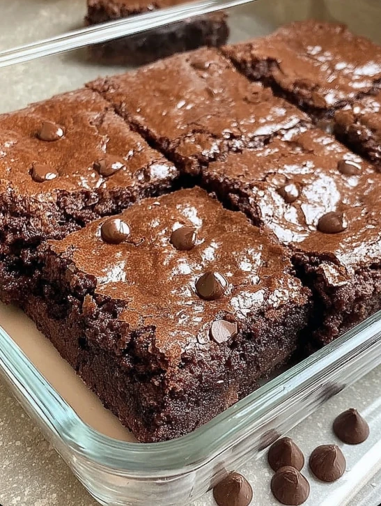Old-Fashioned Farmhouse Fudge brownies