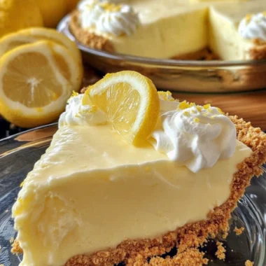 Oldfashioned Lemon Zest Cream Cheese Pie