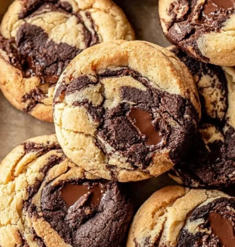 Old-fashioned Peanut Butter Swirl Cookies Recipe Church Supper Brownie Cookies Guide Best Peanut Butter Brownie Swirl Cook...