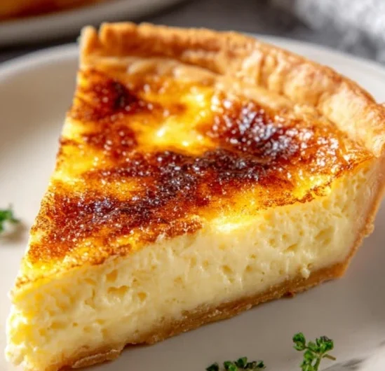 Oldfashioned Vanilla Bean Custard Tart