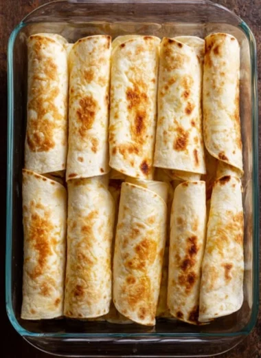Oven Baked Chicken Enchiladas