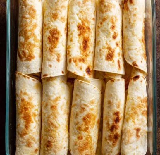 Oven Baked Chicken Enchiladas