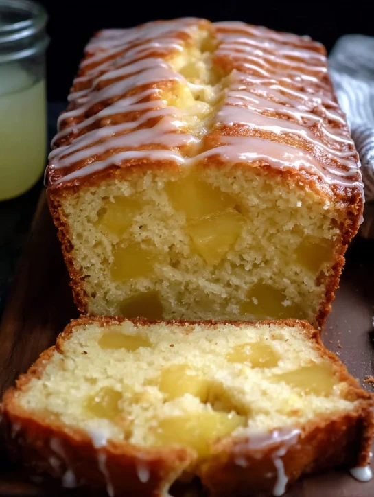 Pineapple Quick Bread Recipe Easy Pineapple Bread Best Pineapple Quick Bread Homemade Pineapple Bread Gluten-free Pineappl...