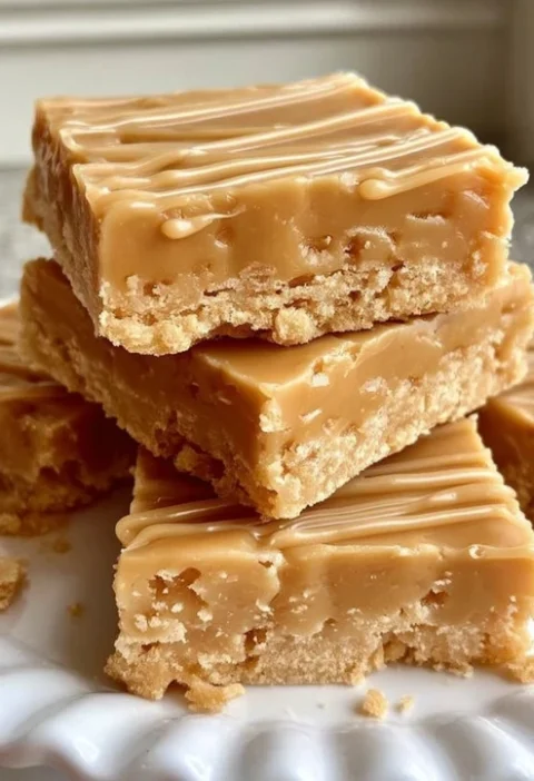 Retro Lunchroom Peanut Butter Bars