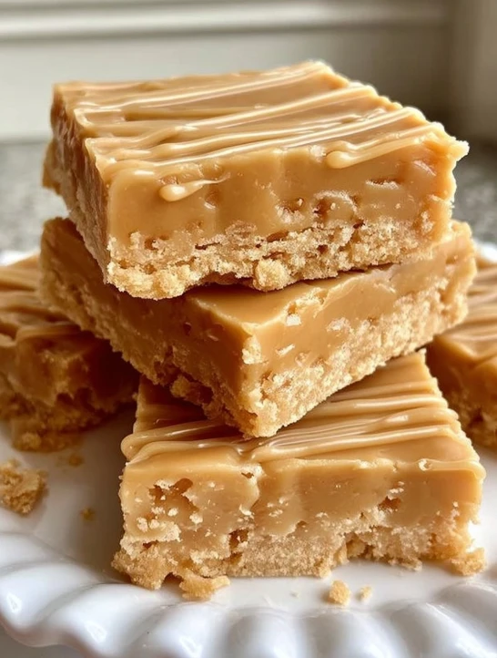 Retro Lunchroom Peanut Butter Bars