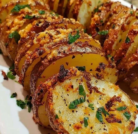 Sliced Baked Potatoes
