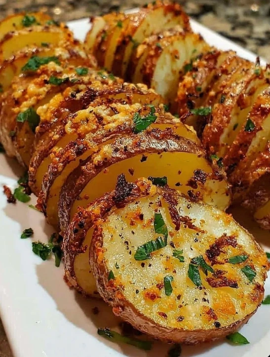 Sliced Baked Potatoes
