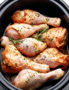 Slow Cooker 4-Ingredient Sticky Chicken