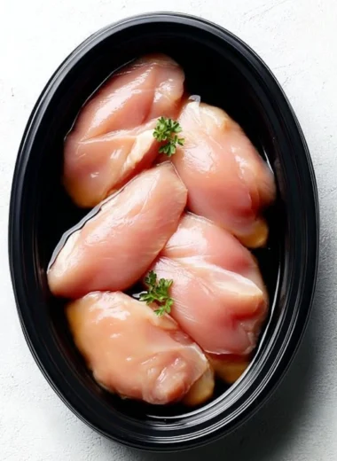 Slow Cooker 5ingredient Salsa Chicken