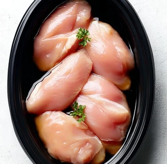 Slow Cooker 5ingredient Salsa Chicken