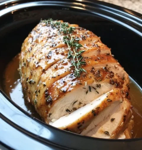 Slow Cooker Amish Maple Turkey Breast