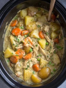 Slow Cooker Chicken Stew