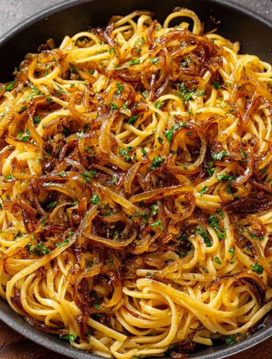 Slow Cooker Garlic Herb Linguine Recipe Easy Garlic Herb Linguine Slow Cooker Best Caramelized Onions Linguine Recipe Low ...