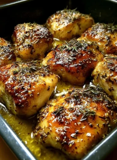 Slow Cooker Herbcrusted Chicken Fillets Lemon Butter Sauce