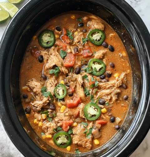 Slow Cooker Santa Chicken