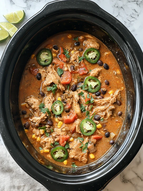 Slow Cooker Santa Chicken