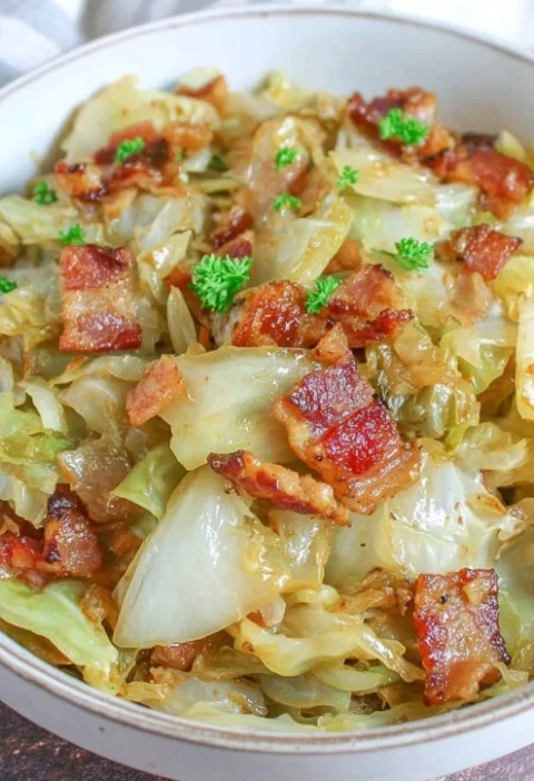 Southern Fried Cabbage Recipe Best Southern Fried Cabbage Easy Southern Fried Cabbage How To Make Southern Fried Cabbage S...