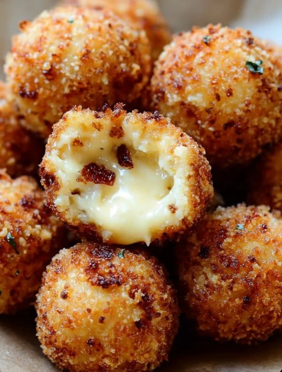 Southern Potluck Bacon and Cheese Croquettes