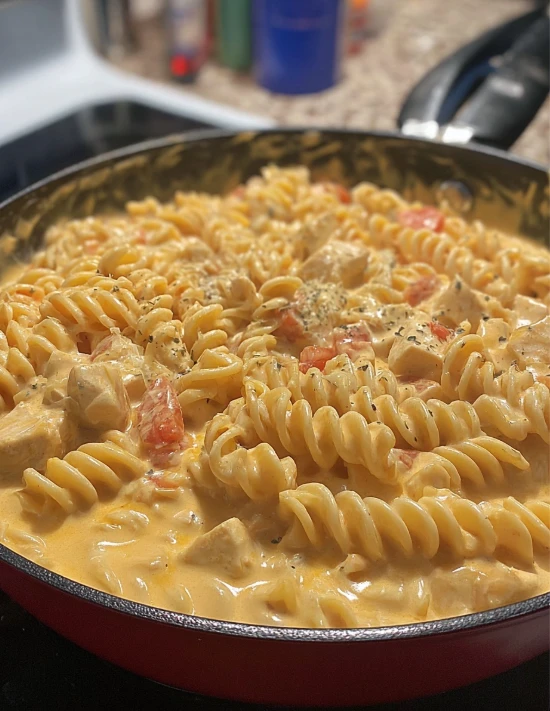 Southern Potluck Creamy Chicken Pasta