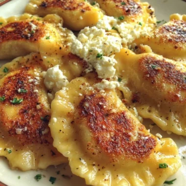 Southern Potluck Farmers Cheese Pierogi