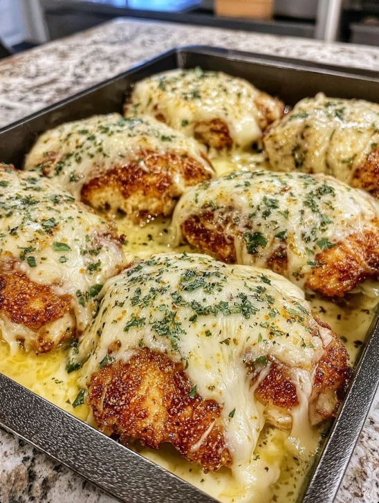 Southern Potluck Mayonnaise Parmesan Chicken