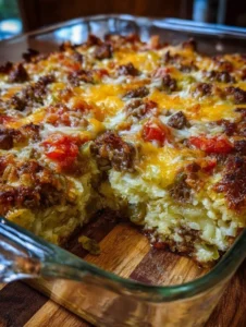 Southern Style Cabbage Beef Bake