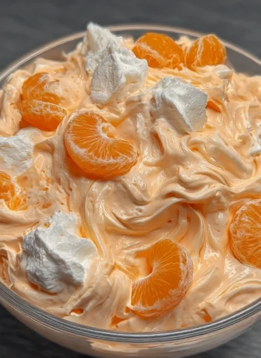 Warm Holiday Table Creamsicle Orange Fluff