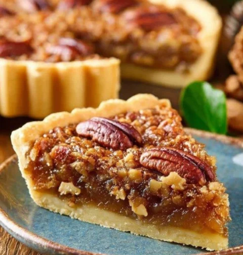 Warm Southern Pioneer Pecan Pie