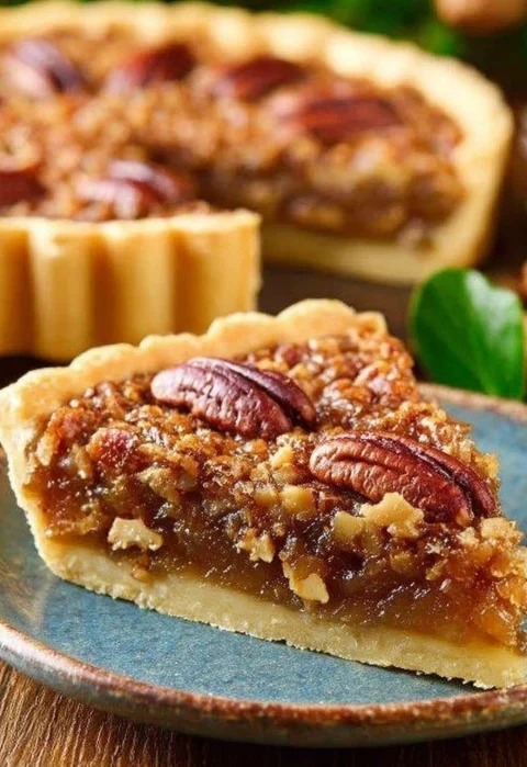 Warm Southern Pioneer Pecan Pie