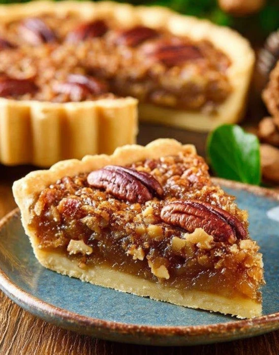 Warm Southern Pioneer Pecan Pie