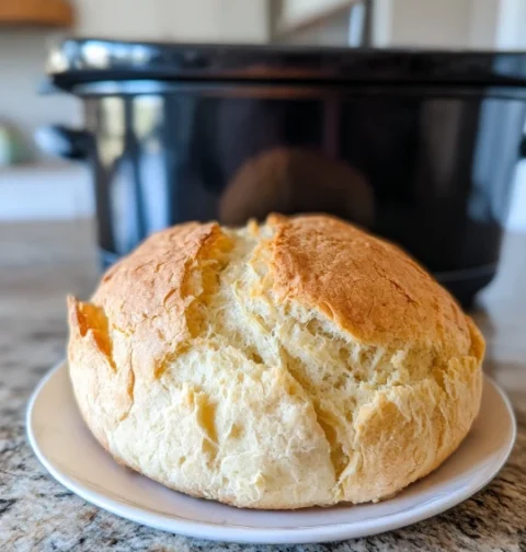 2ingredient Slow Cooker Beer Bread