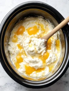 4-Ingredient Overnight Slow Cooker Yogurt Breakfast Custard
