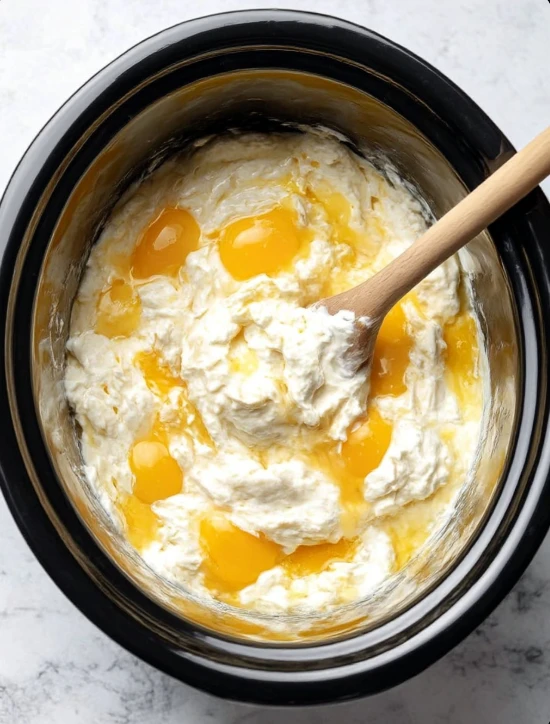 4ingredient Overnight Slow Cooker Yogurt Breakfast Custard