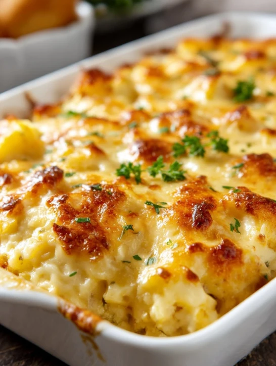 Amish 4ingredient Creamy Holiday Bake Casserole