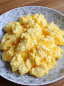 Aunt Betty’s Homestyle Cheesy Scrambled Eggs