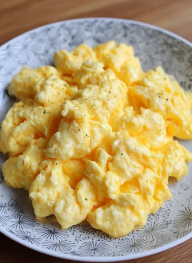 Aunt Bettys Homestyle Cheesy Scrambled Eggs