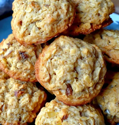 Banana Bread Breakfast Cookies