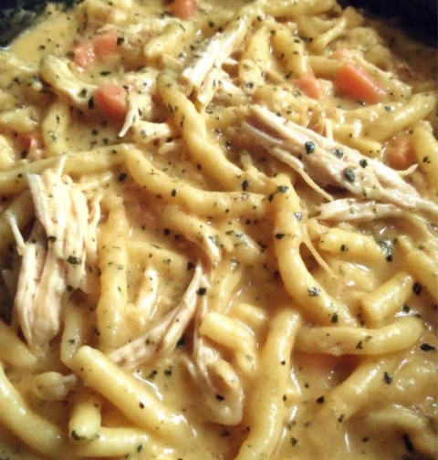 Cassies Comforting Chicken Noodles