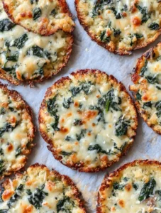 Cauliflower Spinach Taco Shells