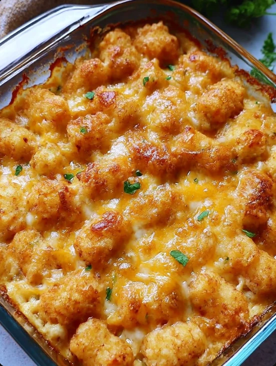 Cheesy Tater Tot Casserole