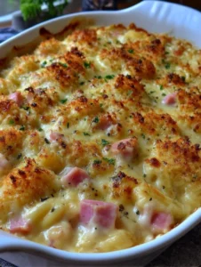 Chicken Cordon Bleu Casserole