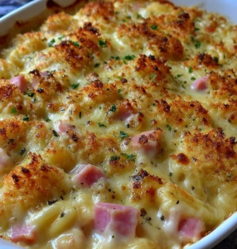 Chicken Cordon Bleu Casserole