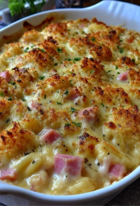 Chicken Cordon Bleu Casserole