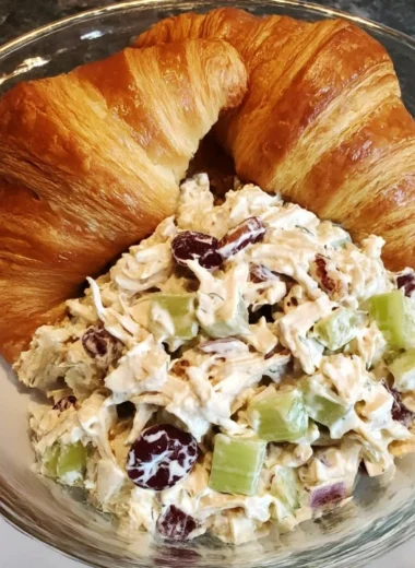 Cozy Grandmas Chicken Salad Croissants