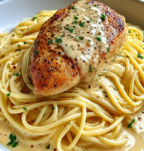 Creamy Angel Chicken Pasta